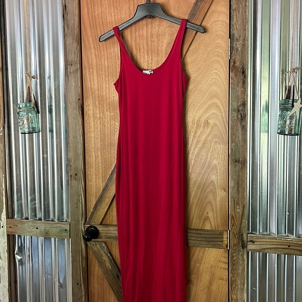 FASHION Nova Long Red Dress M